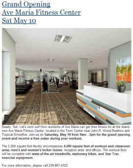 Ave Maria Fitness Center